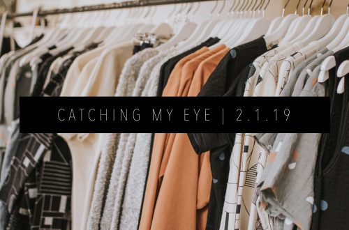 CATCHING MY EYE 2.1.19 FEATURED IMAGE