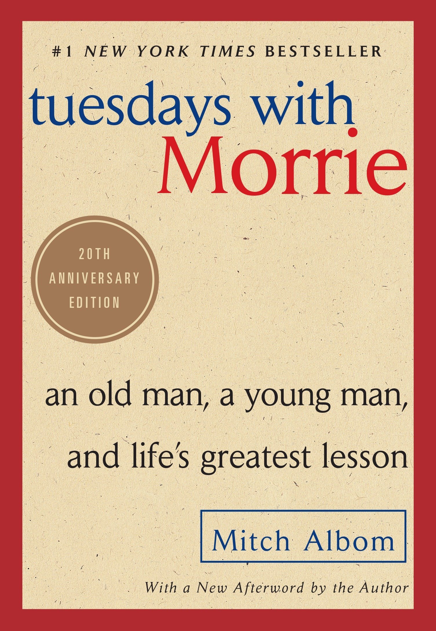 Tuesdays with Morrie books to give as christmas presents